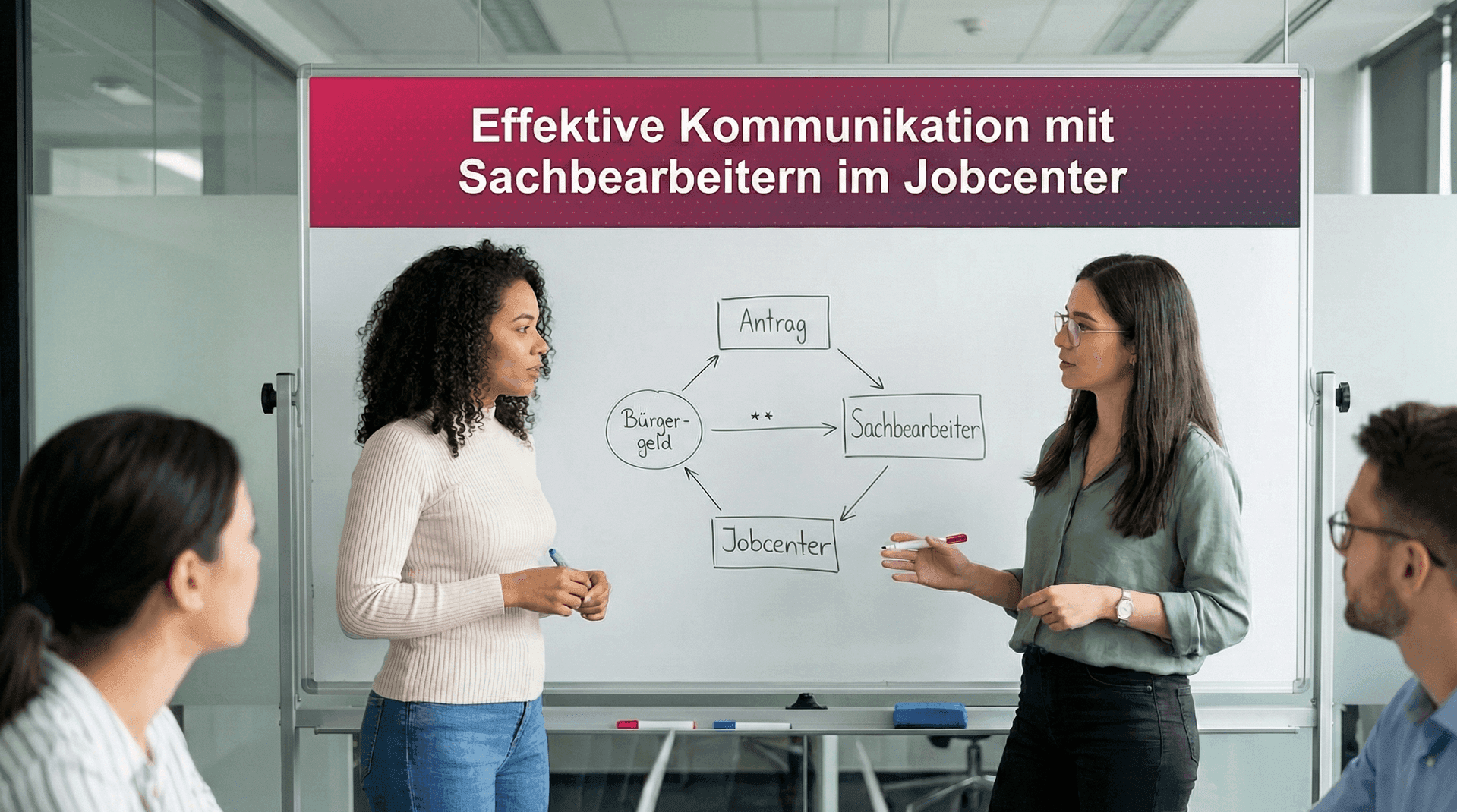 Effektive Kommunikation mit Sachbearbeitern im Jobcenter - Professionelle Strategien für einen konstruktiven